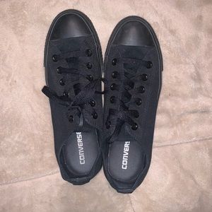 All black Converse